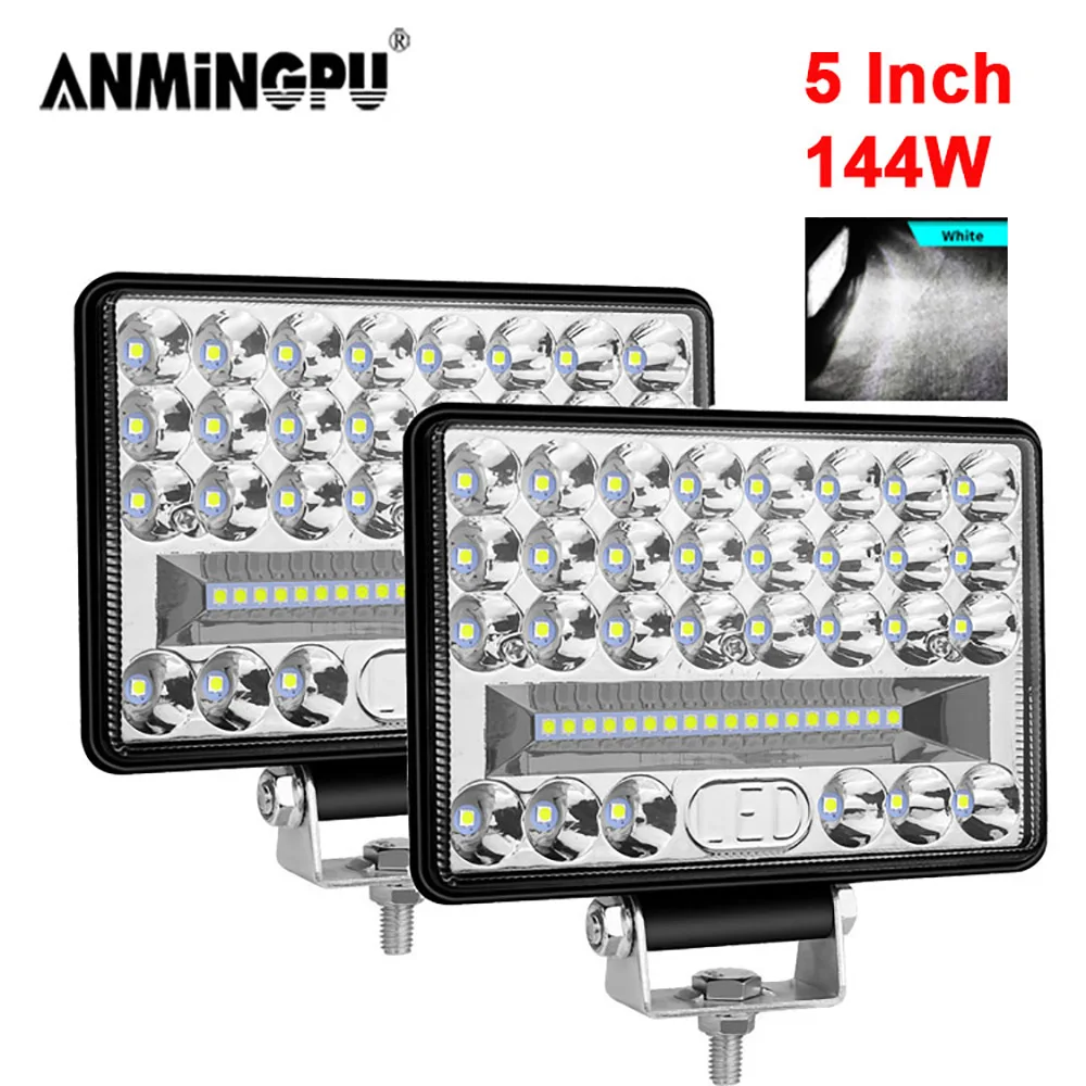 ANMINGPU 2 шт. 5 дюймов фонарь для внедорожника водонепроницаемый автомобиля