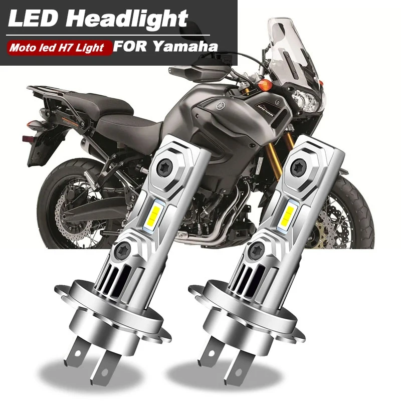 Для мотоцикла Yamaha Super Tenere XTZ1200 2012-2021 60 Вт белый 6500 лм H7 светодиодные лампы фар k CANbus