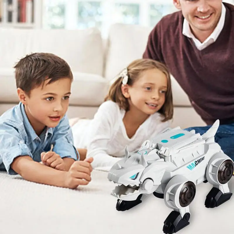 

Трансформирующие игрушки динозавров, автоматическая трансформирующая игрушка-динозавр, креативные игрушки-машинки динозавров, идеальный ...