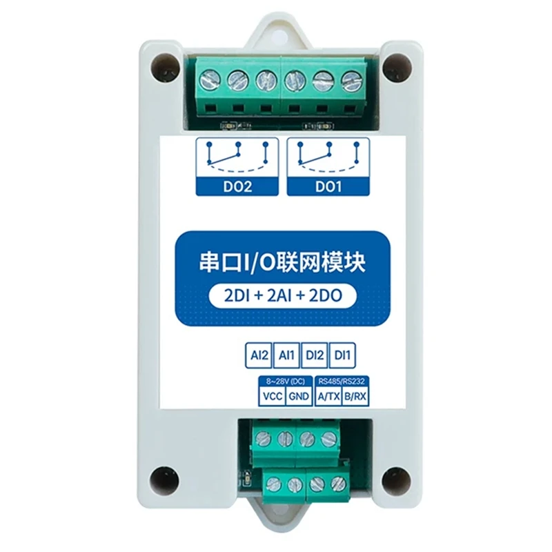 MA01-AACX2220 RS485 2DI + 2AI 2DO Modbus RTU I/O сетевые модули с последовательным портом для