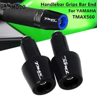universal mororcycle 78 22mm handlebar grips handle bar cap end plugs for yamaha t max 560 tmax 560 tech max 2020 2021 2022