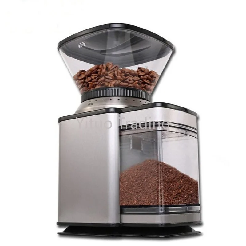 

Household and Commercial Electric Coffee Bean Grinder Italian American Style Bean Grinding Machine with Adjustable Thickness