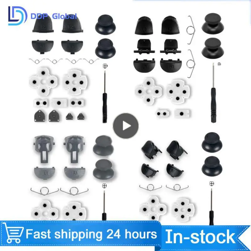 

Easy To Clean Repair Parts Durable Handle Set Handle Maintenance Supplies Key Tool 1 Set Adjustable Gamepad Repair Kit