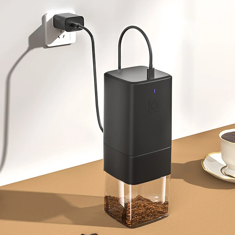 

Electric Coffee Grinder Ceramic Grinding Core Automatic Beans Mill Portable Espresso Machine Maker for Cafe Home Travel Camping