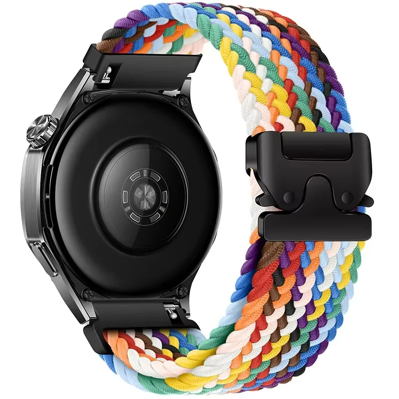 Фото Нейлоновый ремешок 22 мм/20 мм для Huawei Watch GT Runner 2/Ultimate 2/GT6 Pro/GT6 5 46 мм, браслет для Samsung Galaxy Watch 7 6 5 4 №5