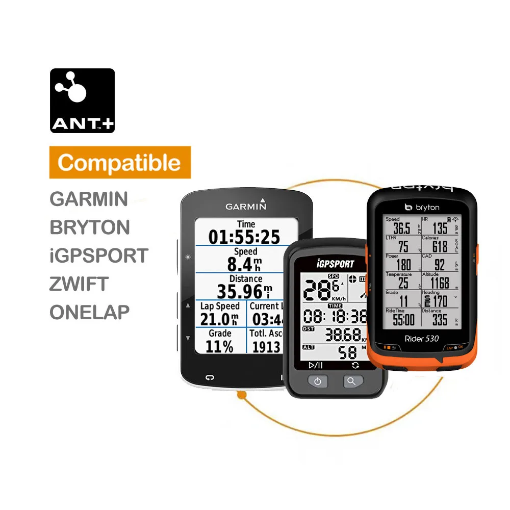 MAGENE gemini 210 S3 + Датчик частоты вращения педалей и Bluetooth для велокомпьютера Strava garmin