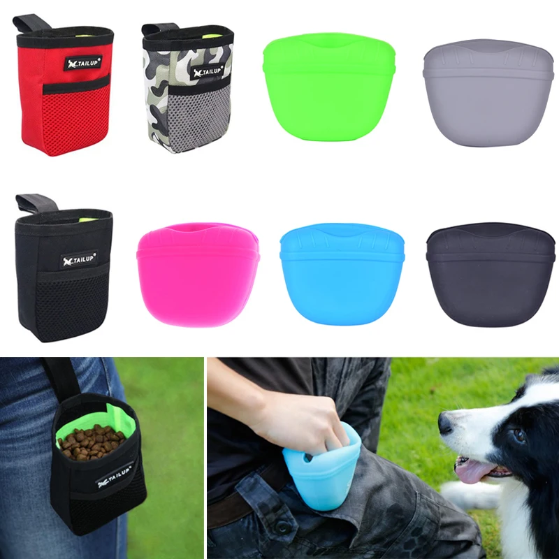 Outdoor Portable Pet Dog Training Waist Bag Dog Snack Bag Durable Large Capacity Puppy Products Pet Food Reward Waist Bag