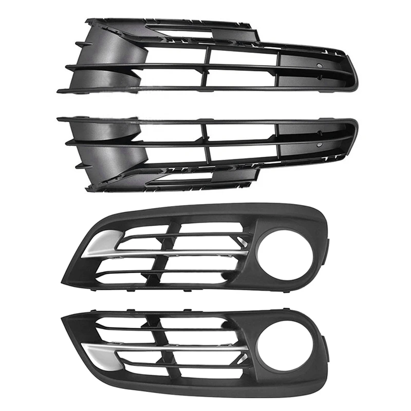 

Front Left Bumper Fog Light Lamp Grill Front Radiator Grills