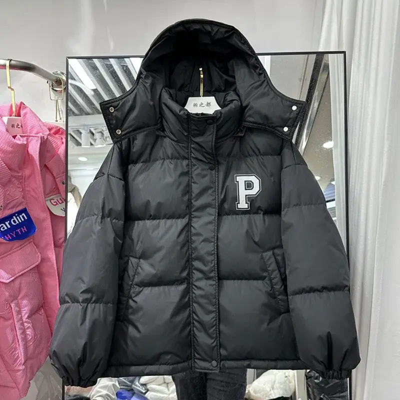 

Winter down cotton clothing women 2023 new cotton clothing Korean version loose bread clothing thick coat shorts cotton jacket