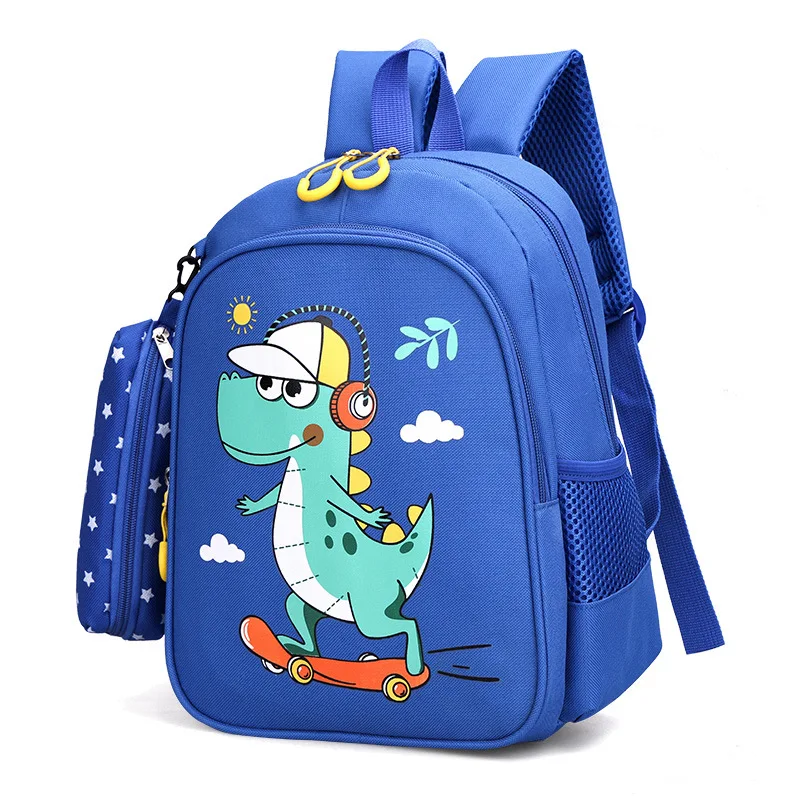 2022 Cartoon nylon School Bags For Gilrs boys Cute Kids Kindergarten SchoolBag Children preschool Backpacks kids baby Book Bag