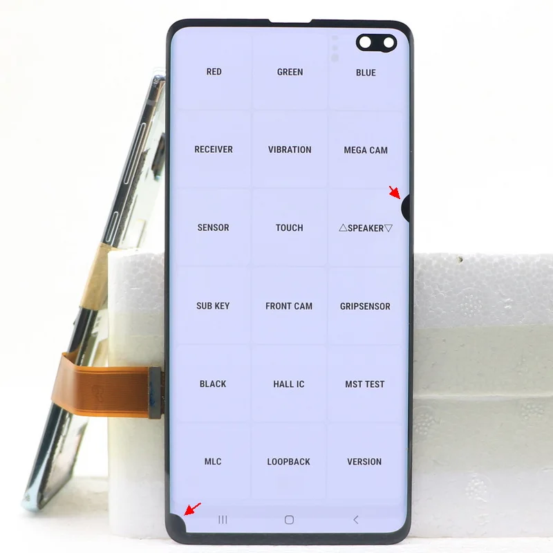 Фото Дисплейный модуль ORI 120 Гц AMOLED для Samsung Galaxy S10 Plus (G975F, G9750) с тачскрином и дигитайзером в сборе №4