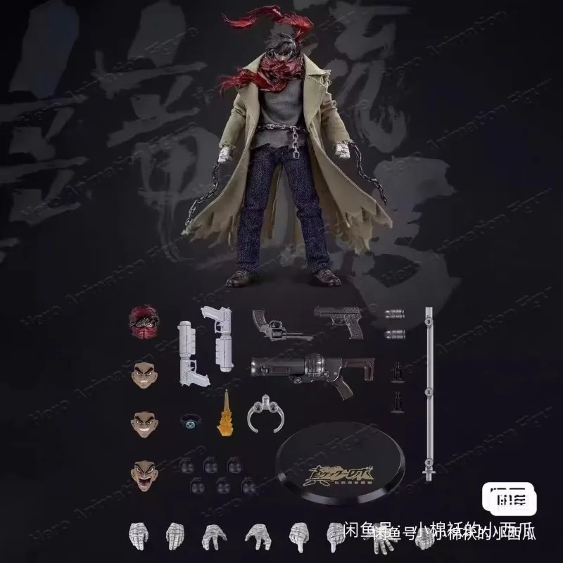 Фото В наличии: Оригинальная подвижная модель-фигурка CCS TOYS FigScript Nagare Ryoma, игрушка-фигурка Getter Machine 1/12 RYOMA NAGARE №1