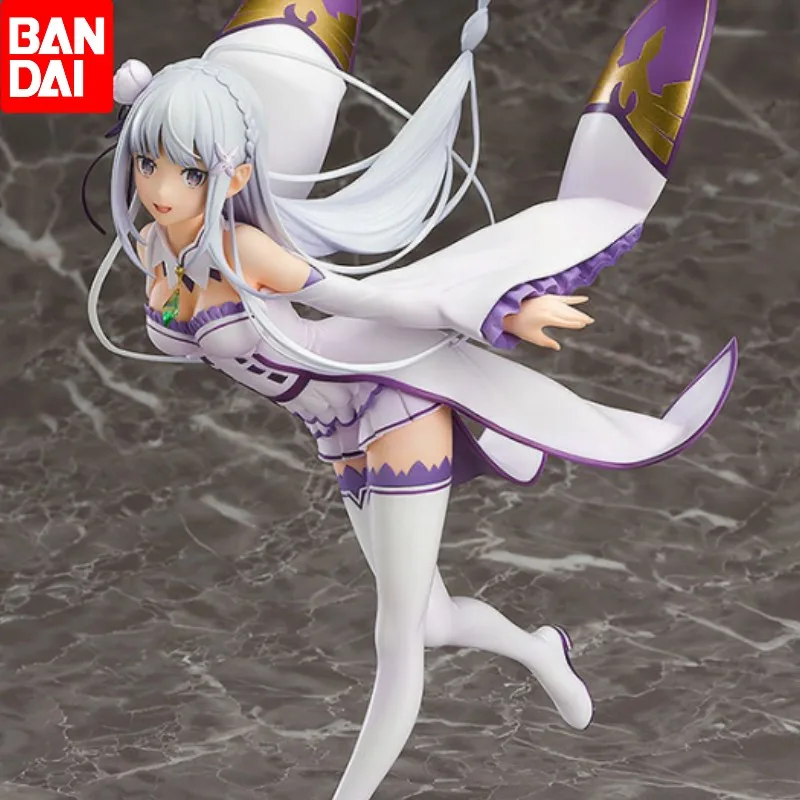 

22cm Anime Figure Re:Zero -Starting Life In Another World Emilia Sleeping Position Emilia Action Figure Ram Model Doll Toys
