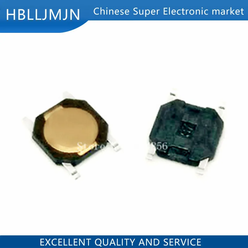 1000 шт. 4x4x1 5 мм SMD тактильный тактовый Кнопочный микропереключатель 4*4*1 Кнопка с