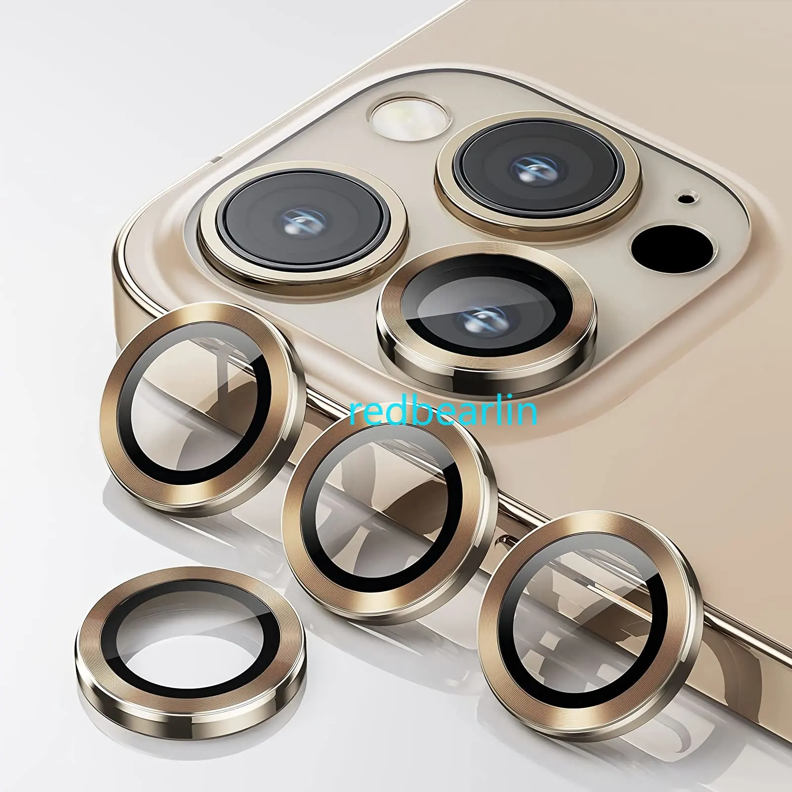 100pcs Lens Metal Ring Protector Glass for iPhone 14 Pro Max Camera Lens Protector Cap For iPhone 14 13 12 11 Pro Max 14 Plus