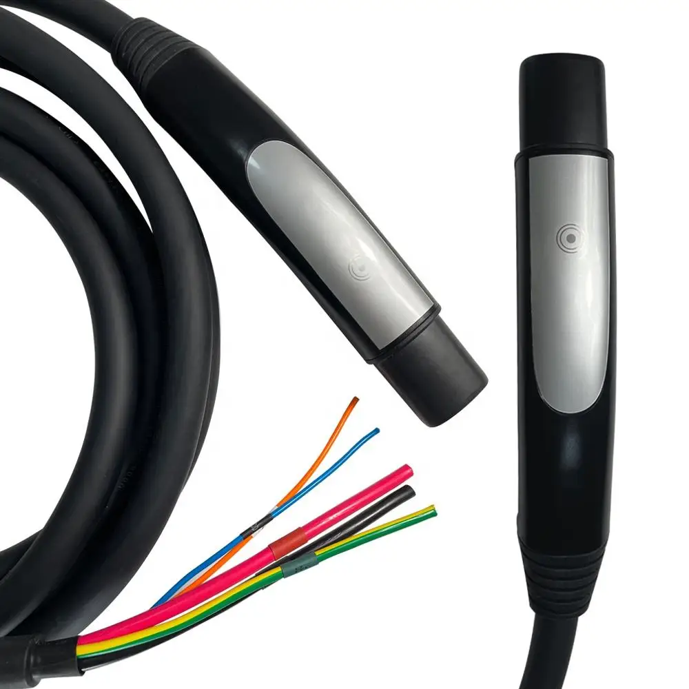 2 разрывной гарантийный зарядный кабель NACS 48A 11.5kW 5M удлинитель из ТПУ