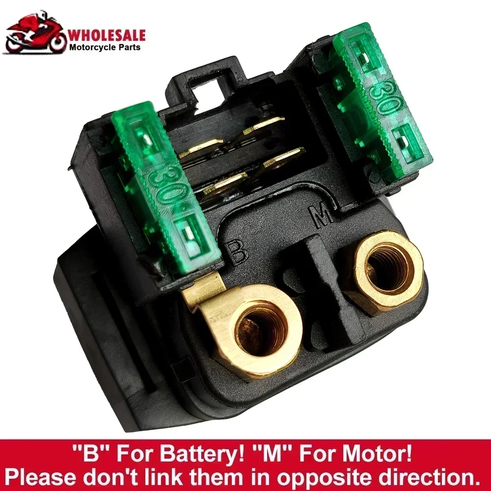 Реле стартера (соленоид) для YAMAHA Drag Star XVS650 Classic XVS 650 98-10, YXR660 ATV Quad 07-09, YXR Rhino 660 04-06 (1 шт.2 шт.4 шт.) (art.: 3920dbf39474d) - 3920dbf39474d