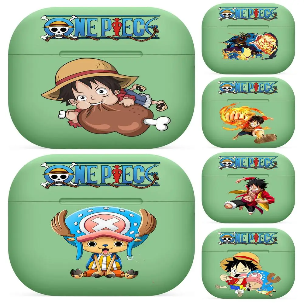 

Anime L-Luffy Rubber Man For Airpods pro 3 case Protective Bluetooth Wireless Earphone Cover Air Pods airpod case air pod cases