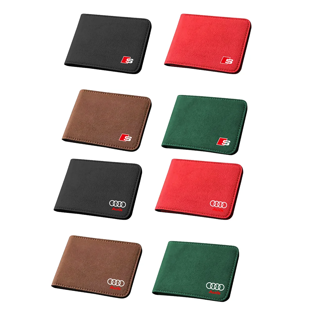 Замшевый автомобильный бумажник 1 шт. сумка для водительского удостоверения