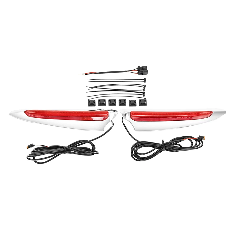 

Motorcycle Front Upper Cowl Light Clear Lens For Honda Goldwing GL1800 2018 2019 2020 clear/smoke/red