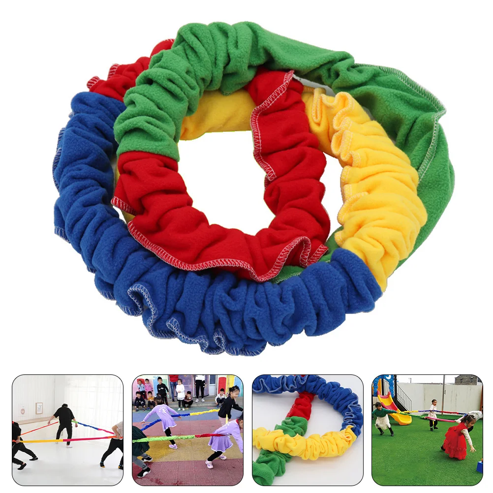 

Group Activities Pulling Rope Rally Ring Stretch Bands Exercise Equipment School