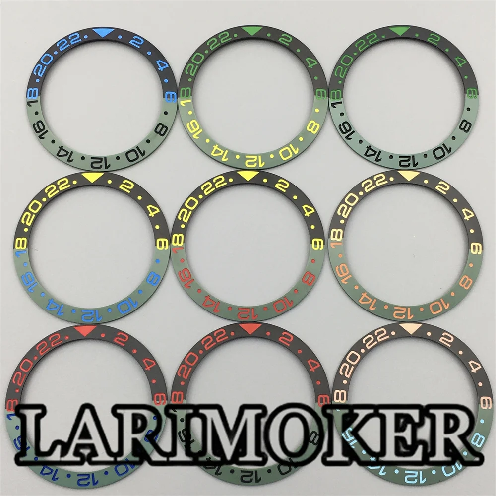 Яркий керамический ободок для часов диаметром 38 мм аксессуары 40