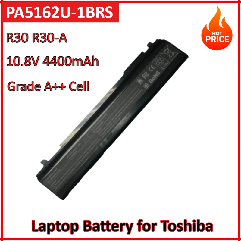 10 8 В 4400 мАч PA5162 Аккумулятор для ноутбука Toshiba PA5162U-1BRS R30 R30-A PA5162U PABAS277 PABAS278 PA5163 R30-AK03B