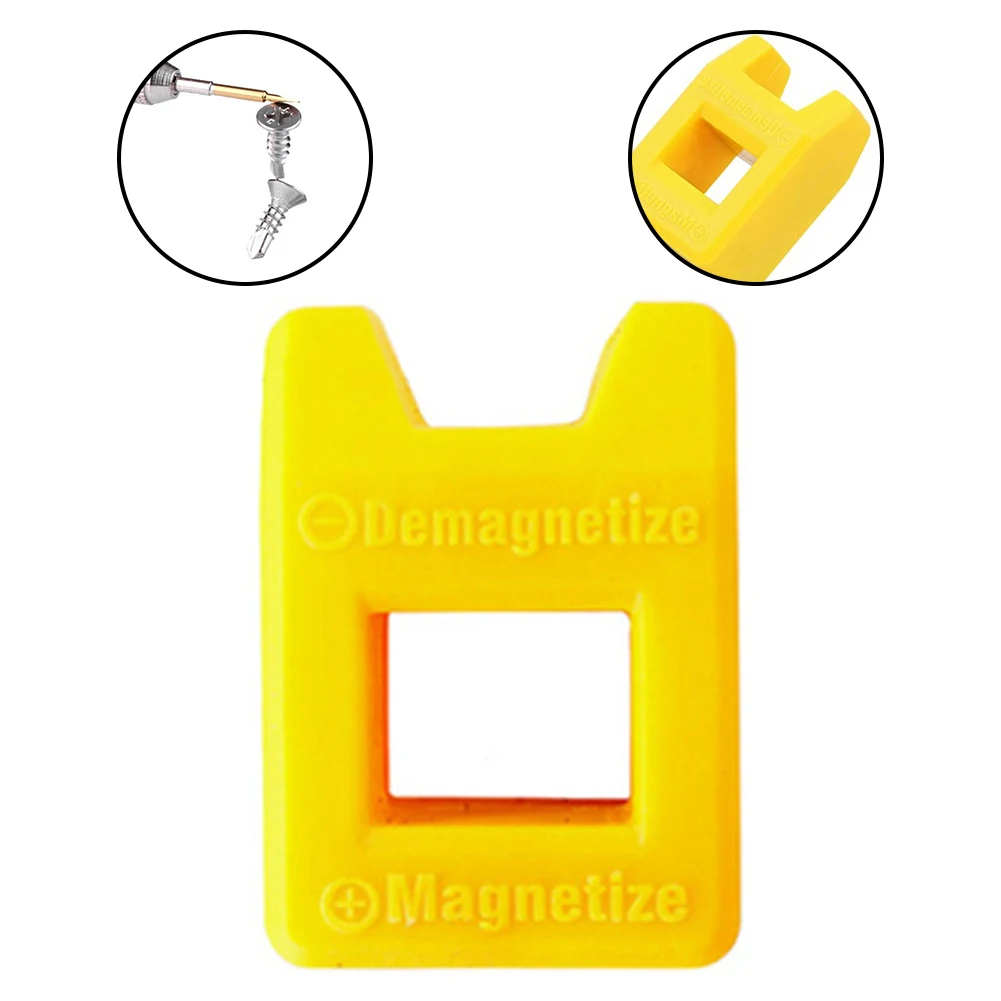 

1PCS Screwdriver Magnetizer Degaussin Demagnetizer Tool Screwdriver Bench Handy Magnetized Driver Tool Hand