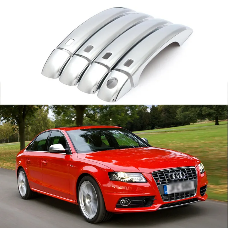 Подходит для 09-15 Audi S4 A5 крышка ручки двери чаши корпуса украшения