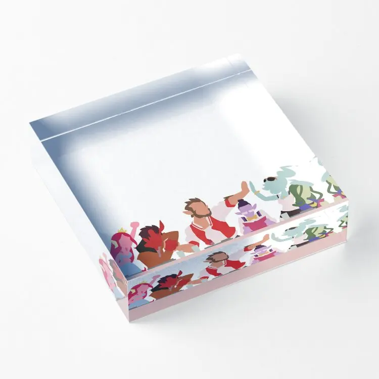 

Monster Prom Cast Minimalist Acrylic Block Clear Funny Family Cute Bedroom Fashionable Wedding Decoration Home Room Board