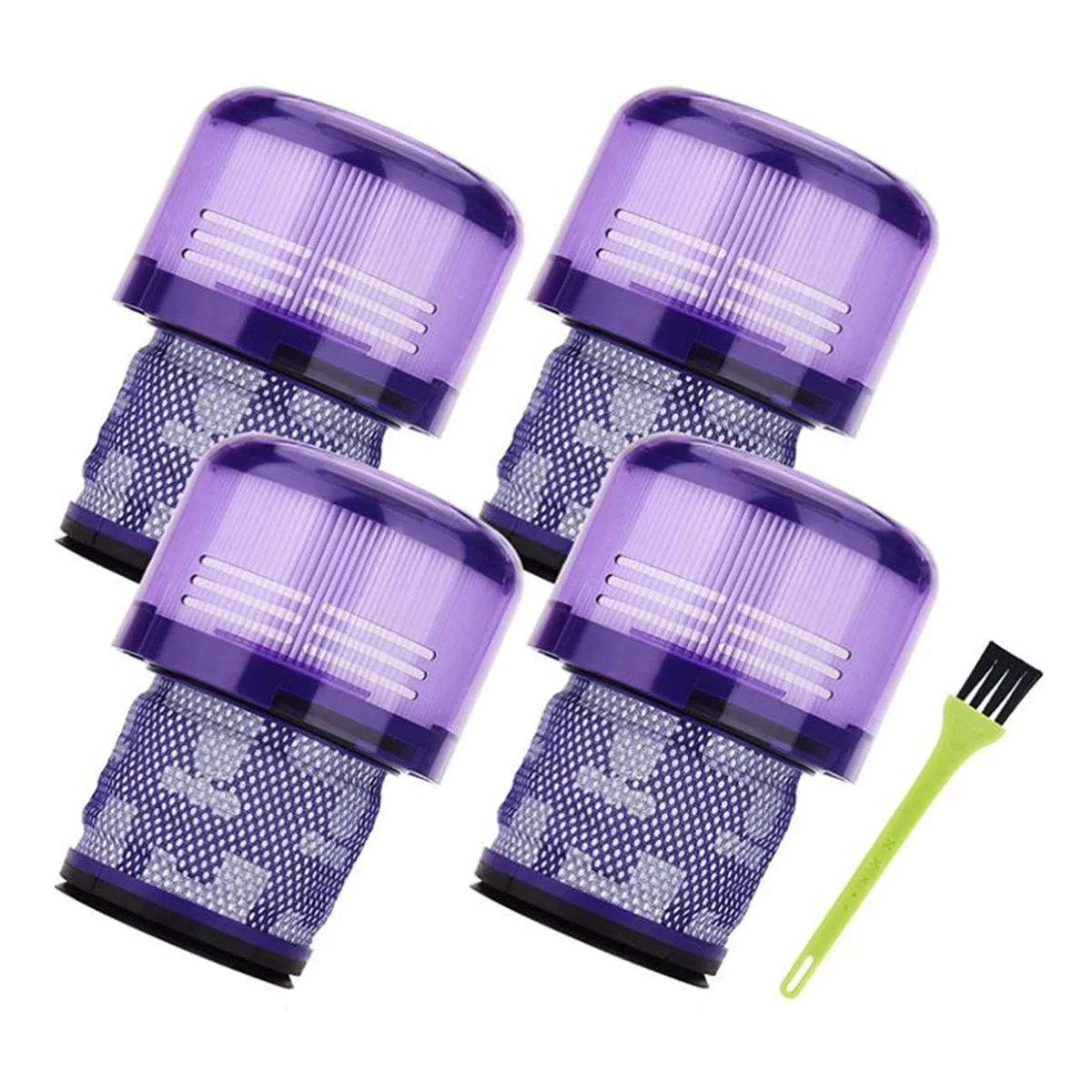 

4 Pcs Spare Parts Filter for Dyson V11 SV14 Cyclone Absolute Animal Total Clean Cordless Vacuum Cleaner Parts with Brush