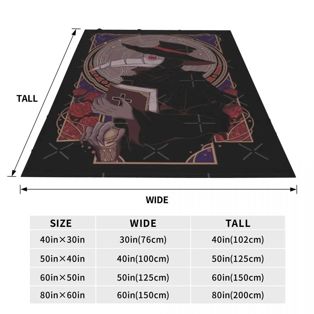 Универсальное одеяло Доктор чумы в стиле модерн четыре сезона для путешествий