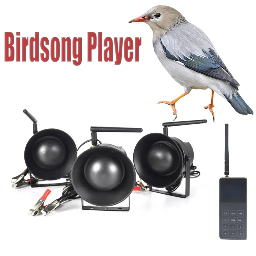 

New Outdoor Electronic Hunting Duck Callers Bird Songs Mp3 Players Farm Bird Sound Decoy Birdsong Device with 50W Three Speakers