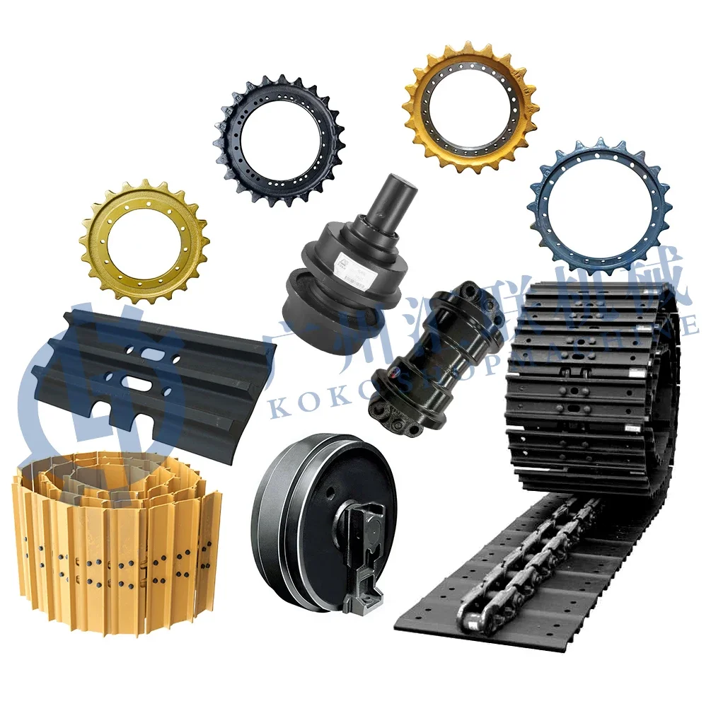 Запасные части для ходовой экскаватора Komatsu Hitachi