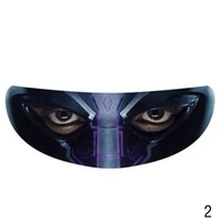detachable racing helmet lens decal motorcycle helmet decoration sticker visor cool applique personality film translucent lens