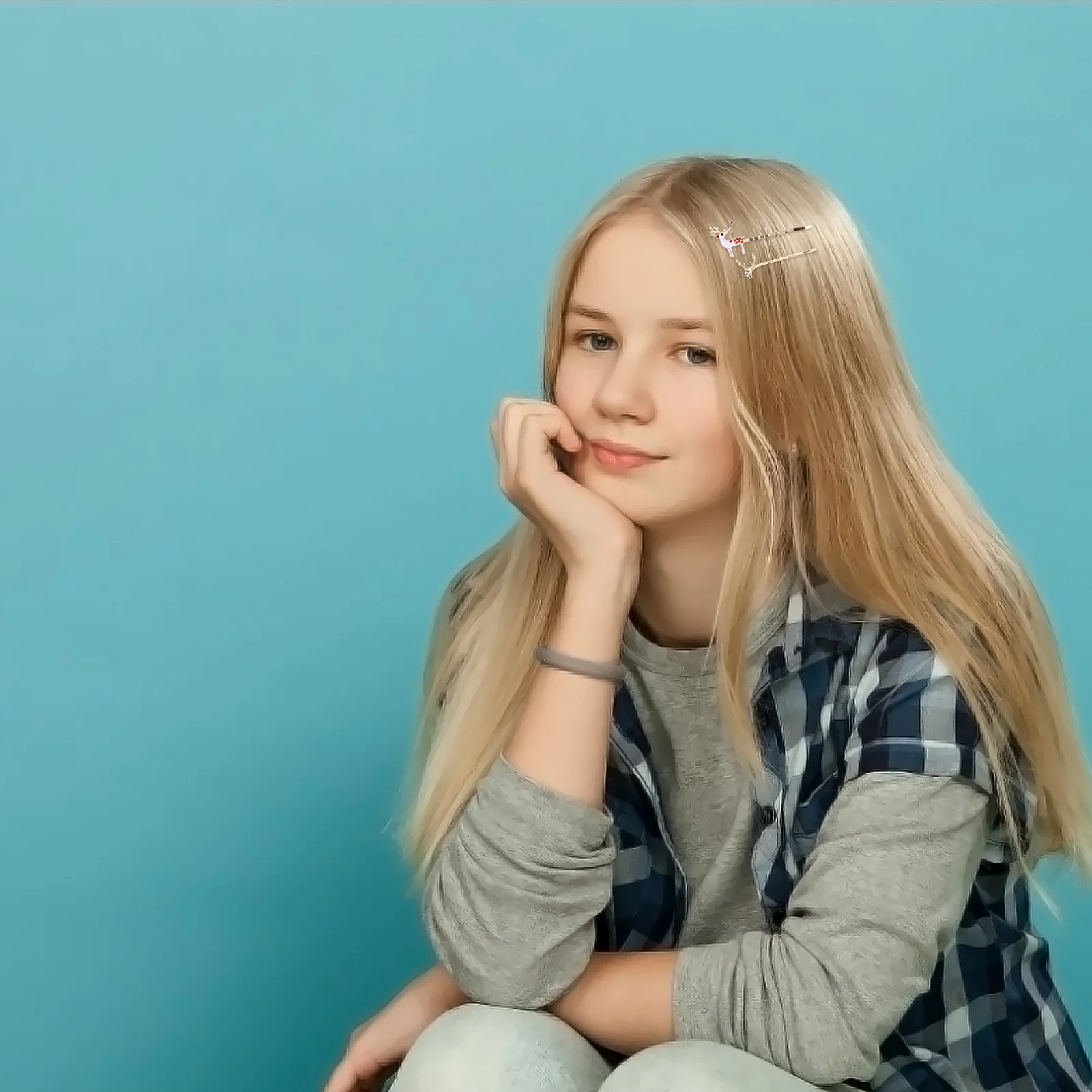 Рисунок 2 - шт., детские заколки для волос