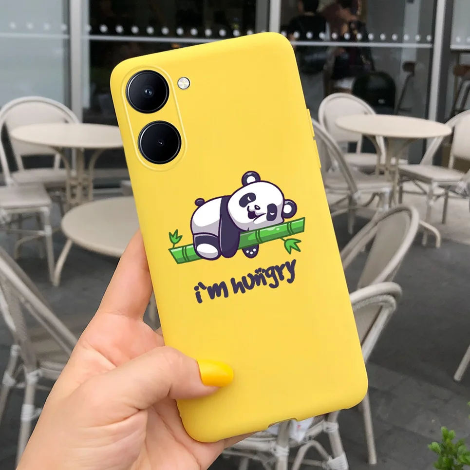 Чехол для Realme V23 6 58 дюйма чехол детей модный матовый противоударный мягкий ярких