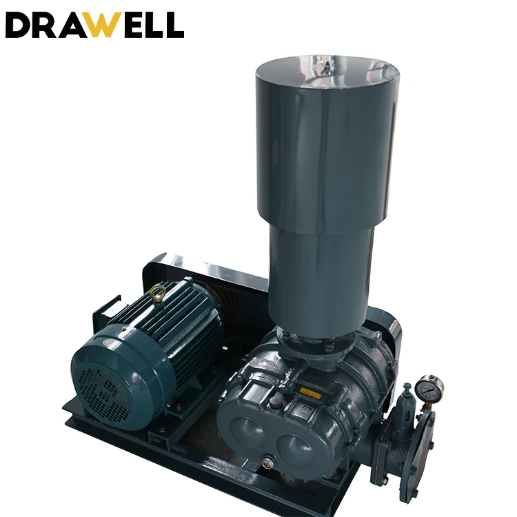

Drawell Blower Machine for Mobile Repairing Three Leaves Roots Mini Blower