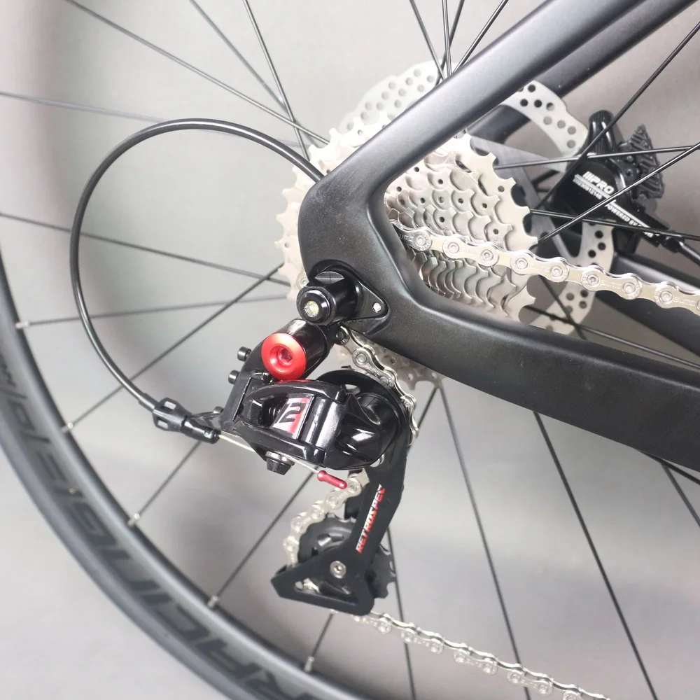 Полные внутренние кабели 24-скоростной аэродисковый гоночный шоссейный