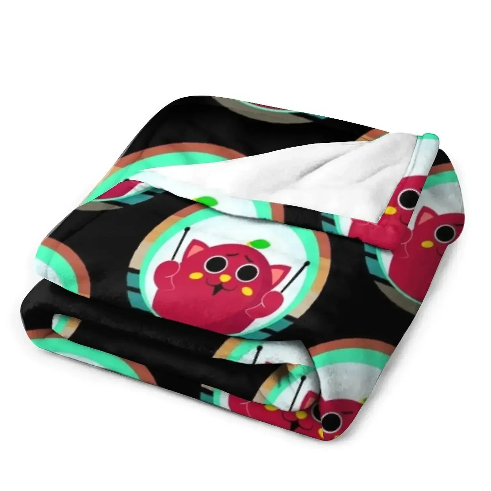 Nyango Star Apple Cat талисман барабанщик Япония пледы одеяла и красивые теплые зимние для