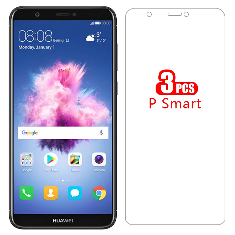 

case for huawei p smart cover screen protector tempered glass on psmart smar phone coque huawey huawe huwei hawei huawi huawai