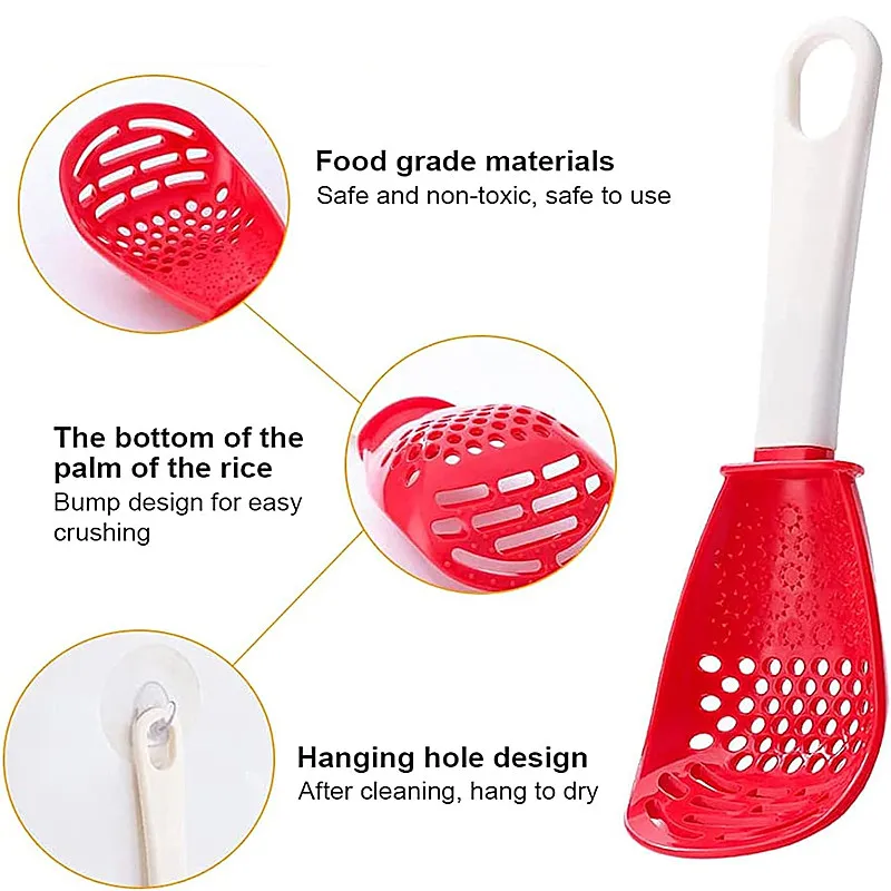 Кухонный Многофункциональный дуршлаг устройство для измельчения приготовления