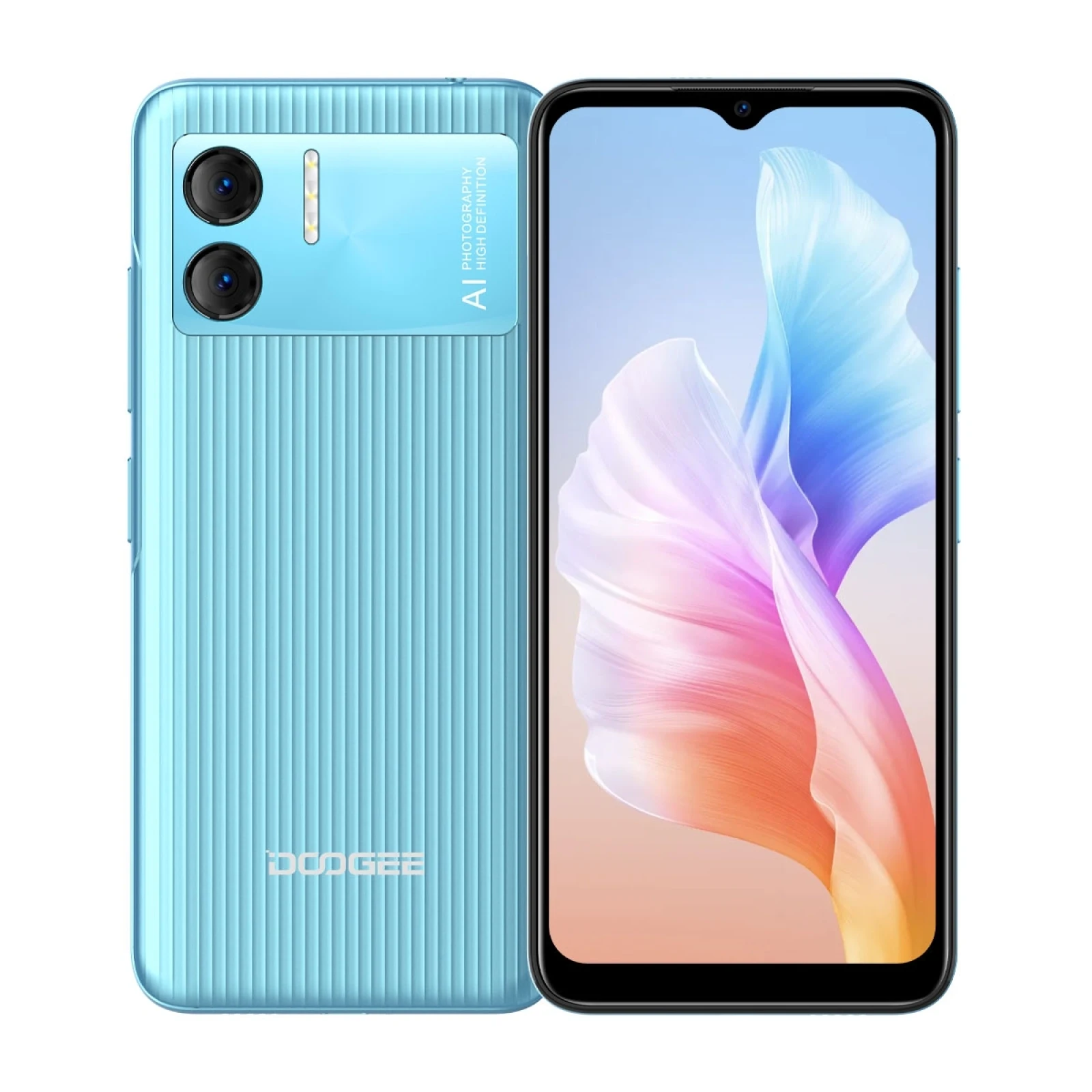 

DOOGEE X98 Smartphone 6.52" HD+ Waterdrop Screen 3GB+16GB A22 Quad core 2.0GHz Android 12 Mobile 8MP Back Camera 4200mAh Face ID