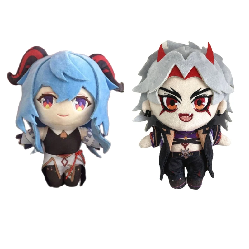 

Игра Аниме геншин ударная плюшевая кукла игрушка аратаки Вито ганью Косплей милая мягкая набивная Подушка детский подарок 20 см