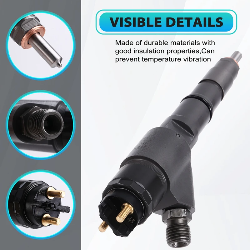 0445120067 Замена топливной форсунки Common Rail для экскаватора Volvo серии EC ECR EW FC