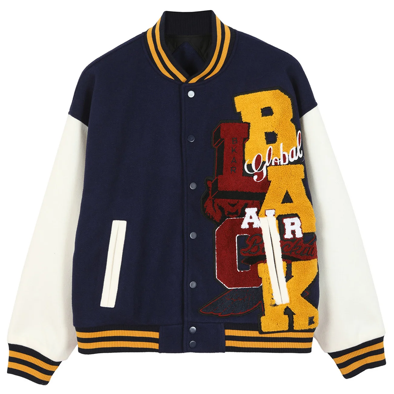 

Jacket LACIBLE Hip Hop Men Bomber Baseball Patchwork Color Block Jackets Mens Harajuku Streetwear Letter Print Coat Women Unisex