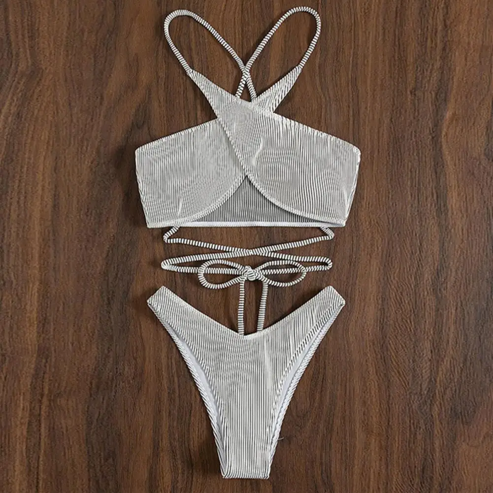 

High Elasticity Colorfast Quick Dry Women Bathing Suit for Vacation