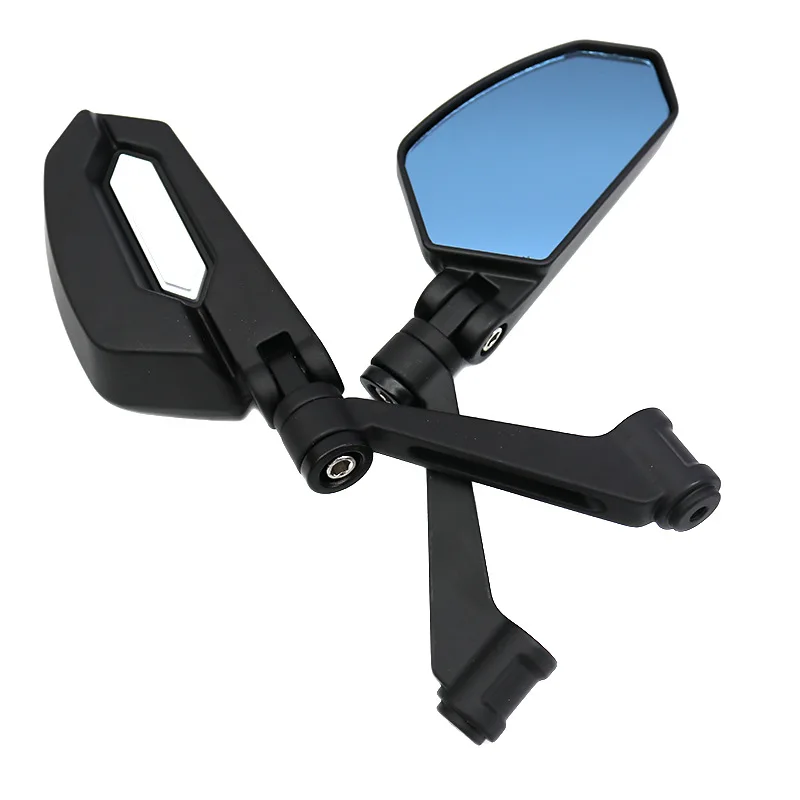

A Pair Motorcycle Rear View Mirror Clear Vision 8mm 10mm Universal Bicycle Scooter Side Mirrors Motorbike Modified Accessories
