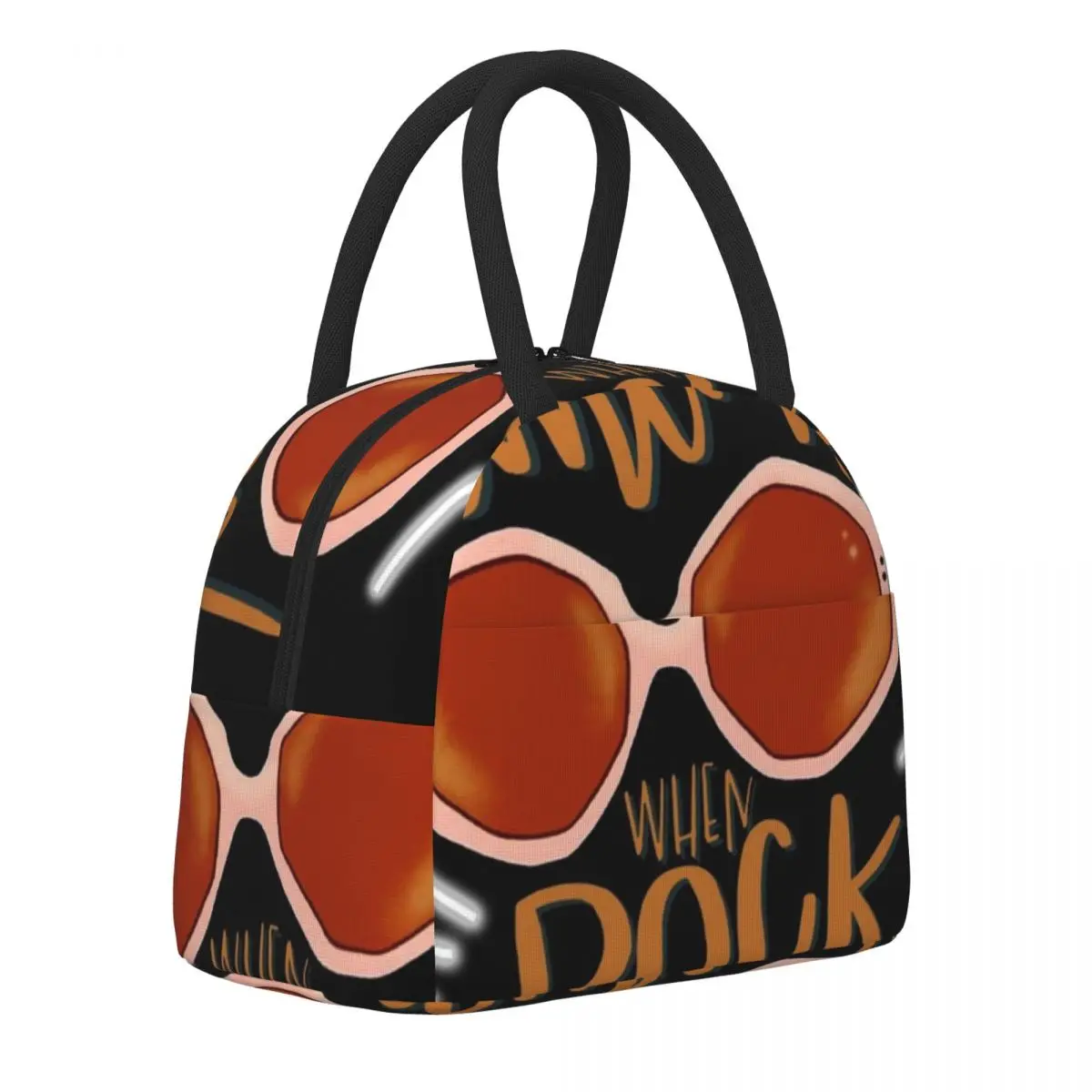 

Remember Farewell Elton John Lunch Bag gift for fans and lovers Picnic Lunch Box Kawaii Custom Tote Food Bags Oxford Cooler Bag