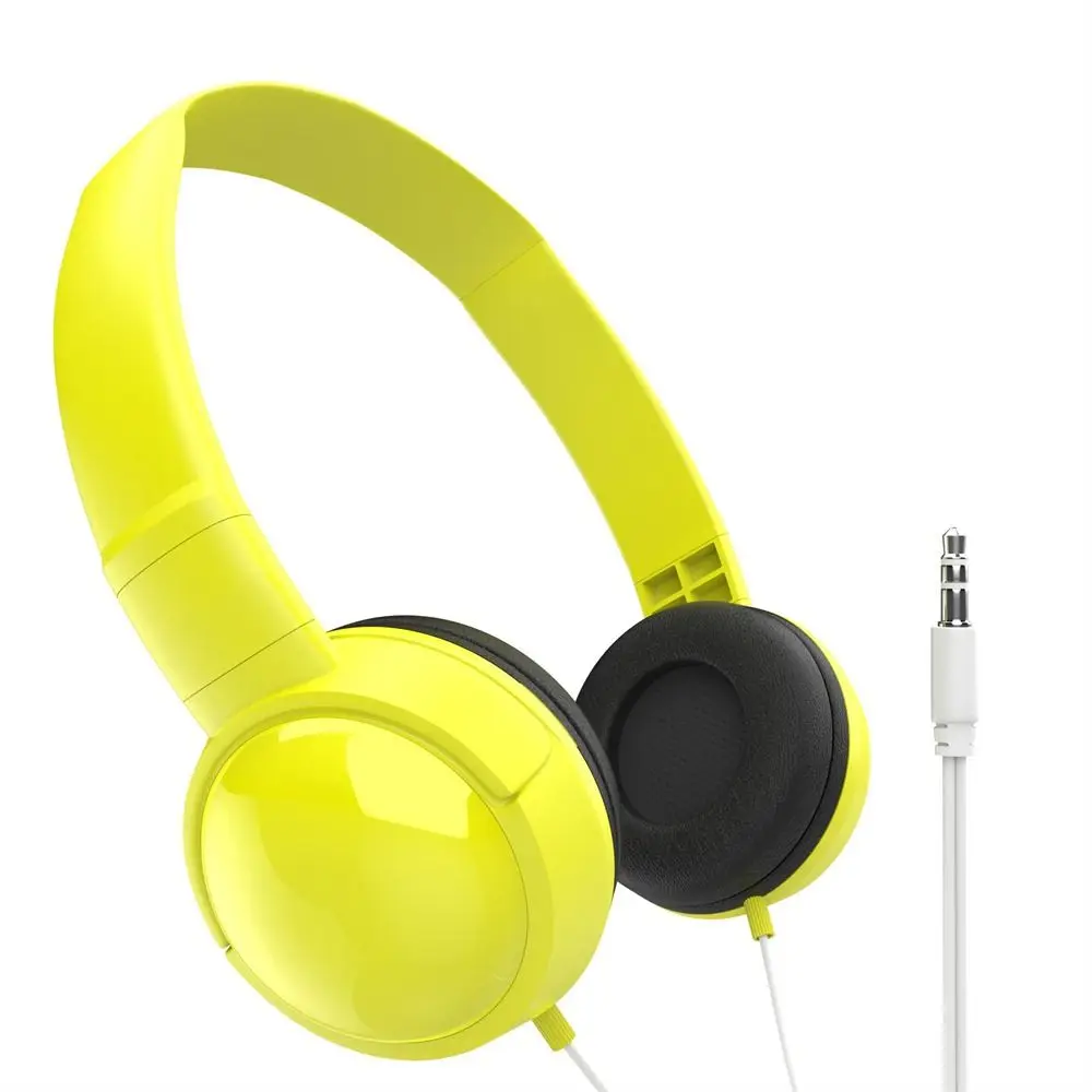 Наушники Over Ear Wierd регулируемая Hi-Fi стерео гарнитура 3 5 мм с шумоподавлением